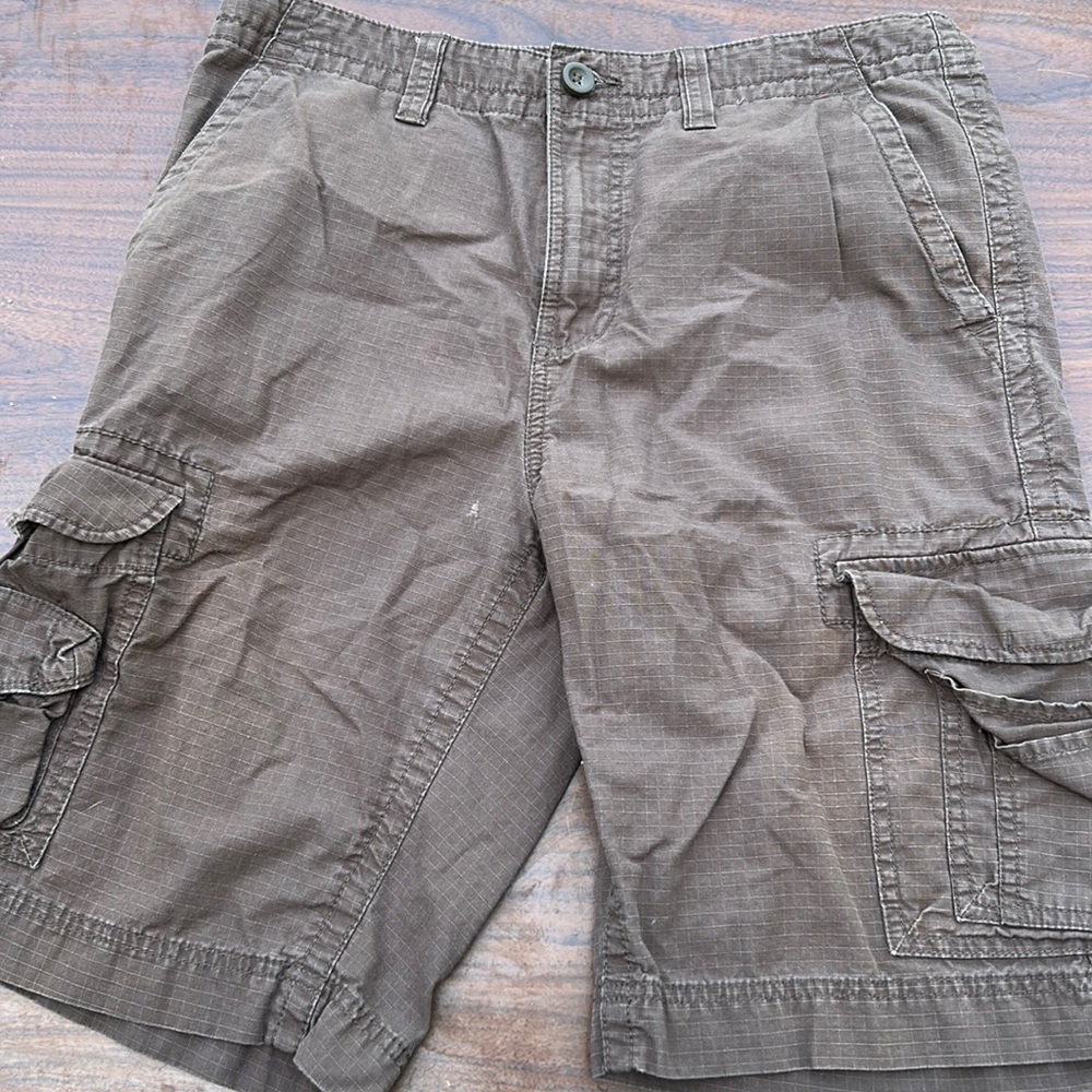Brown Cargo Shorts